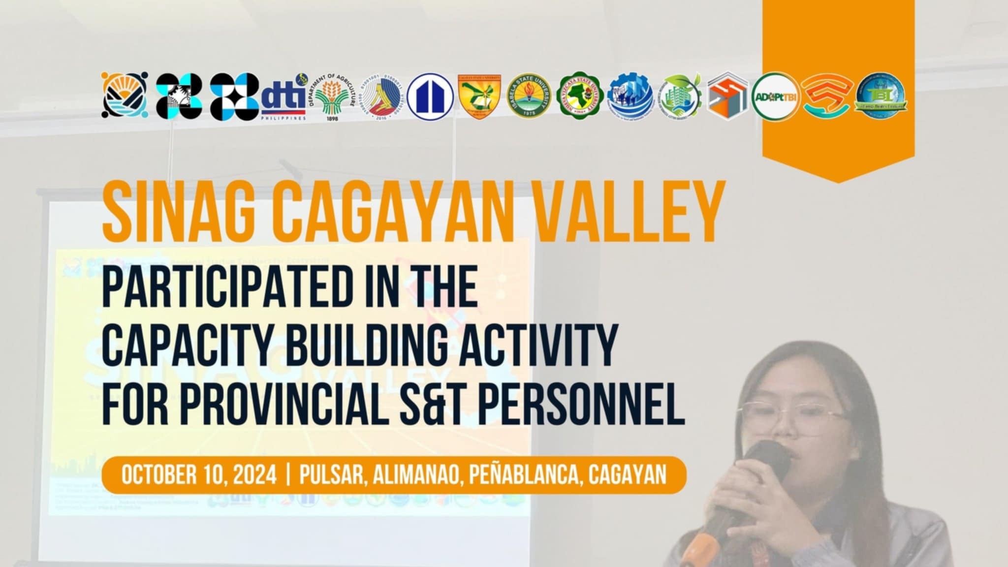 SINAG Cagayan Valley Joins DOST Capacity Building for Provincial S&T Personnel