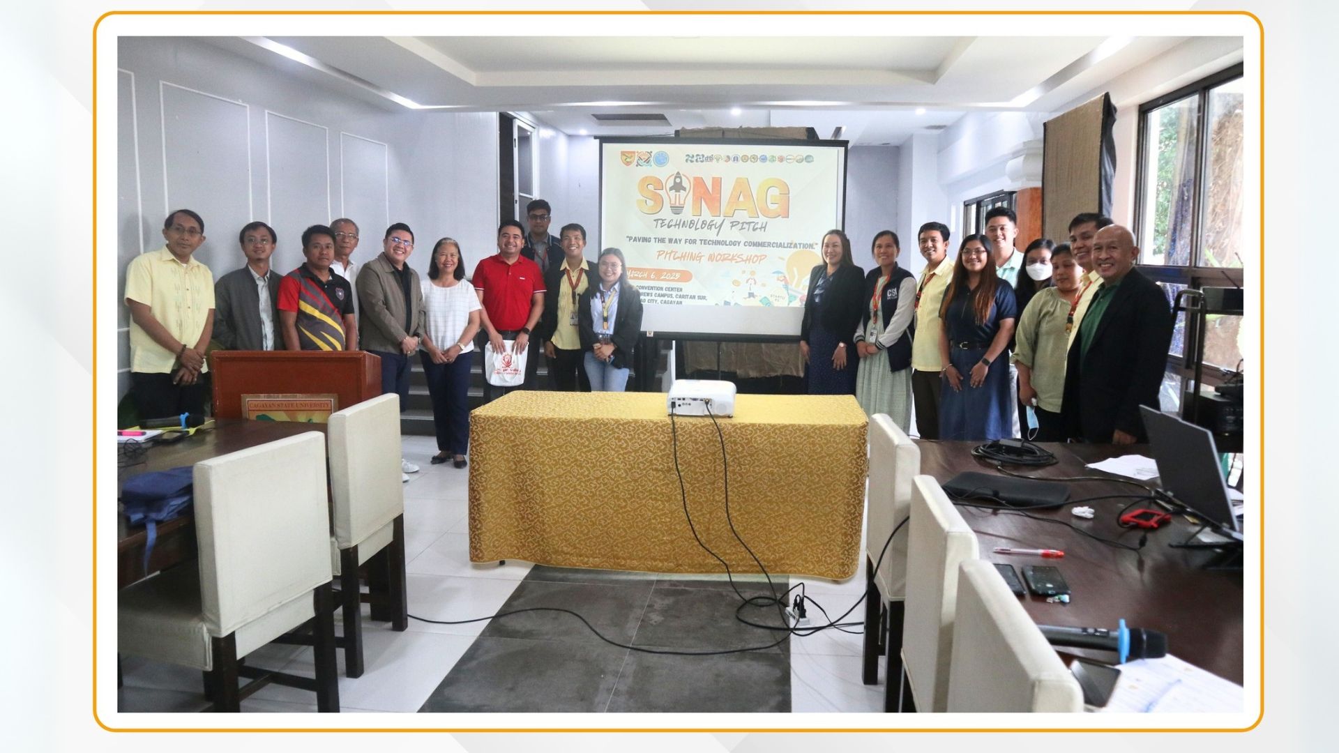 SINAG Technology Pitch – Pitching Workshop Held in Preparation for March 13 Showcase